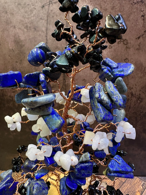 Leather Pride Tree of Life Sculpture