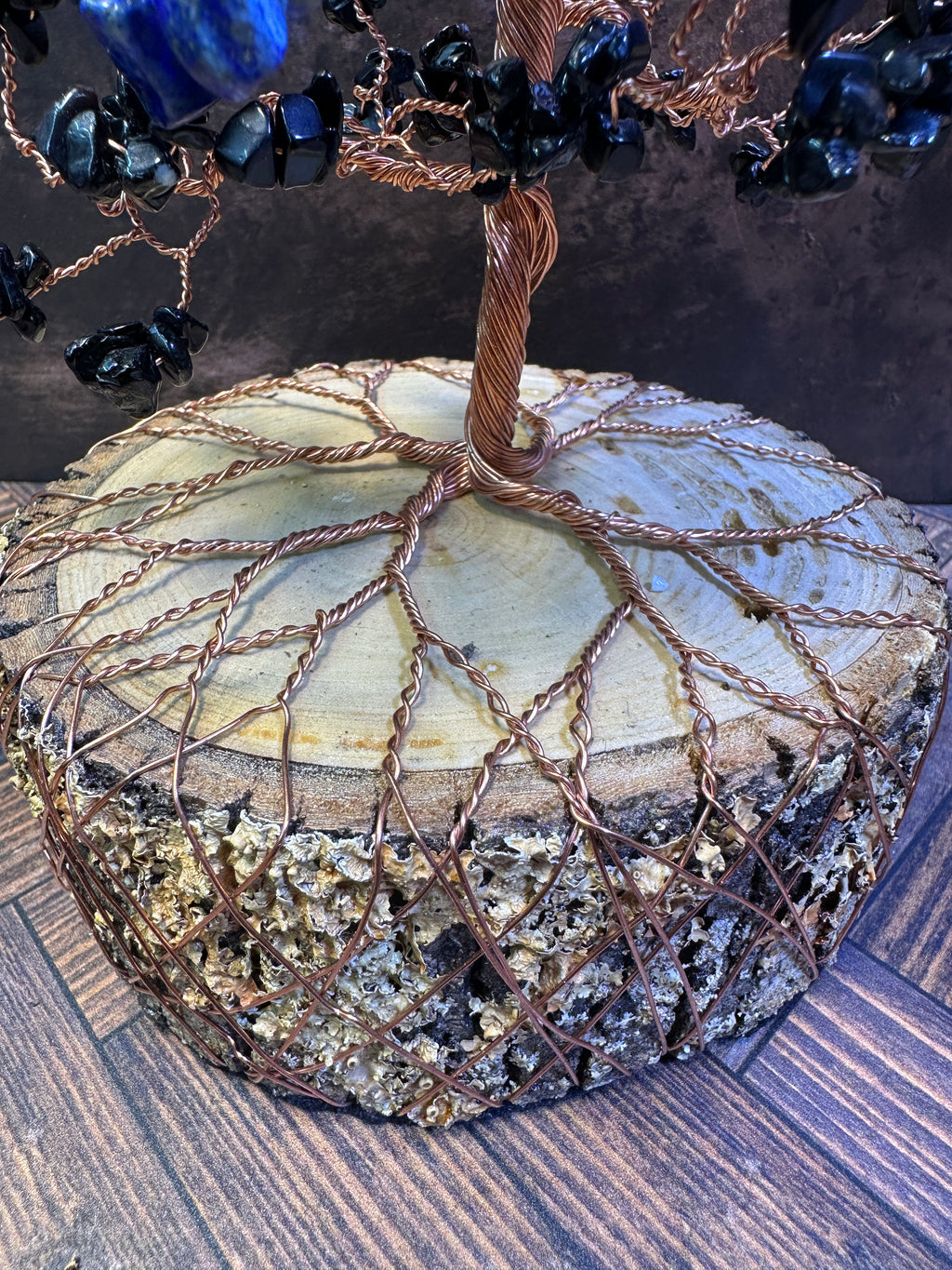 Leather Pride Tree of Life Sculpture