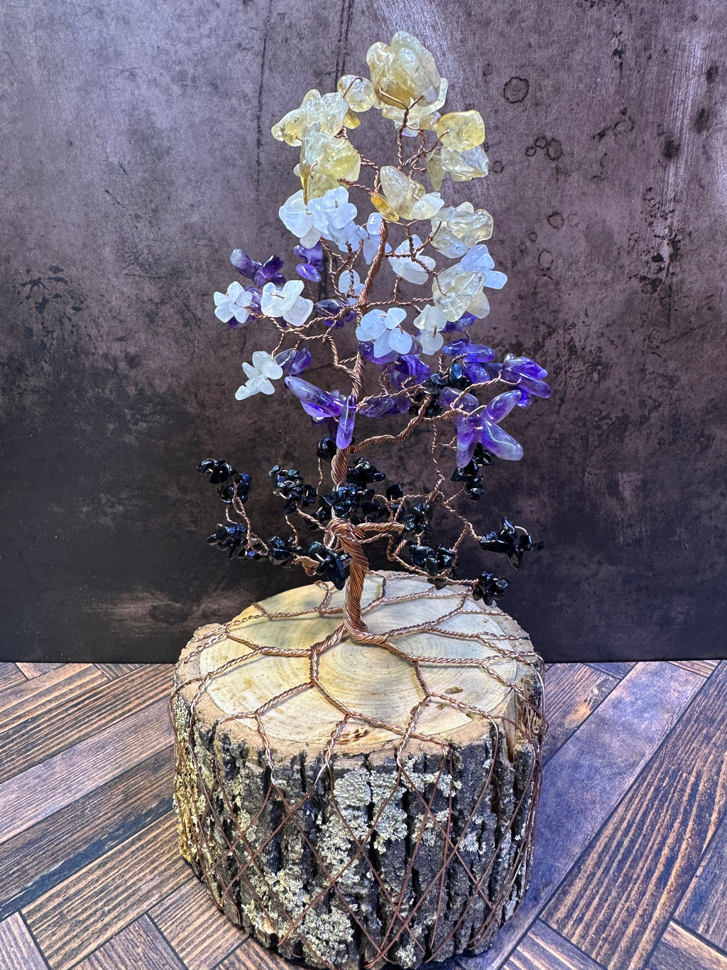 NonBinary Pride Tree of Life Sculpture