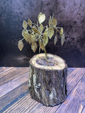 Brass Leaf Tree of Life Sculpture