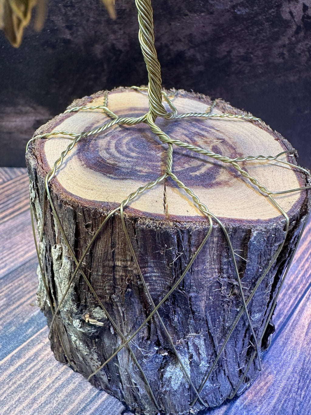 Brass Leaf Tree of Life Sculpture