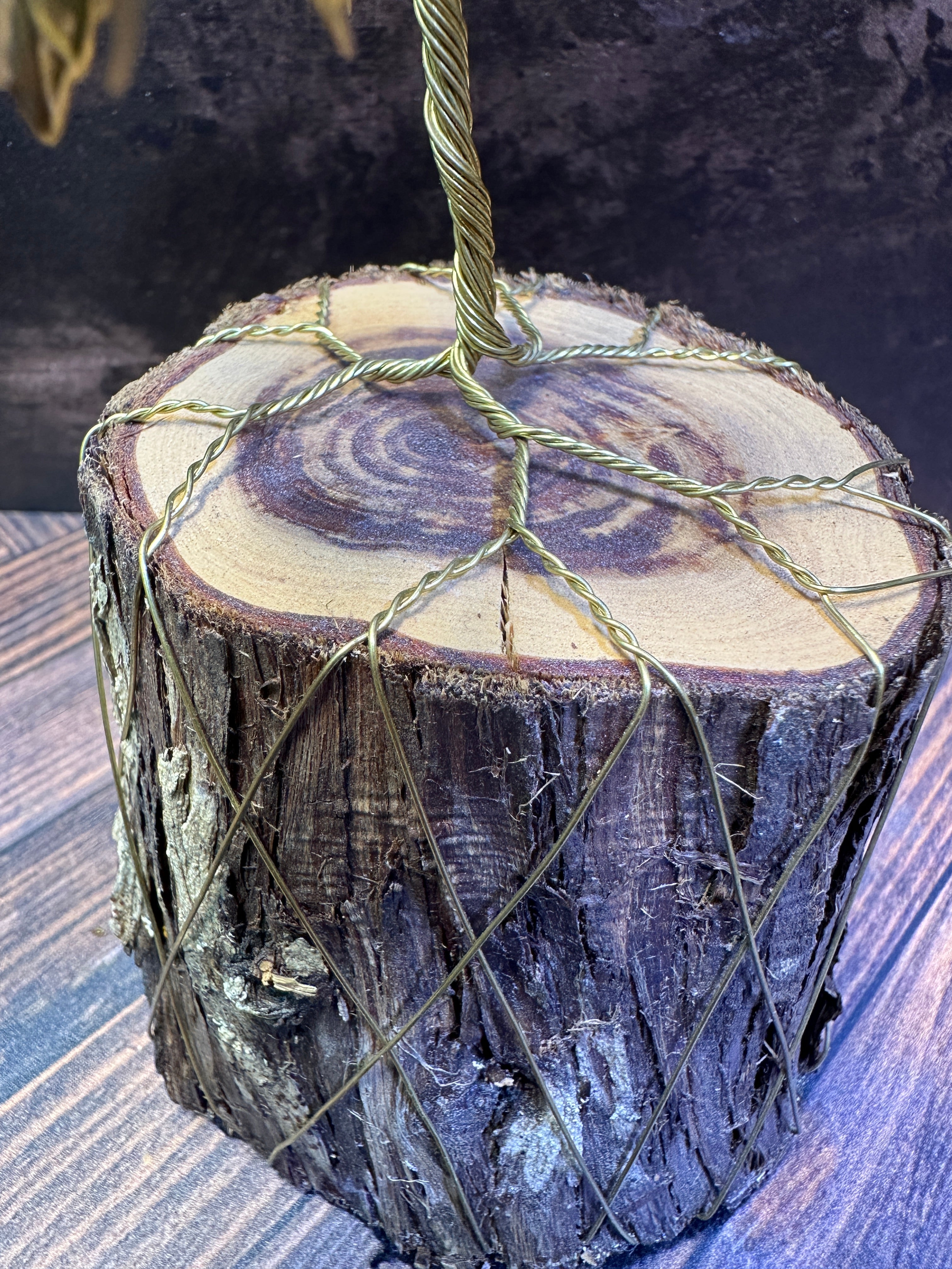 Brass Leaf Tree of Life Sculpture