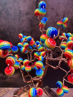 Rainbow Orb Tree of Life Sculpture