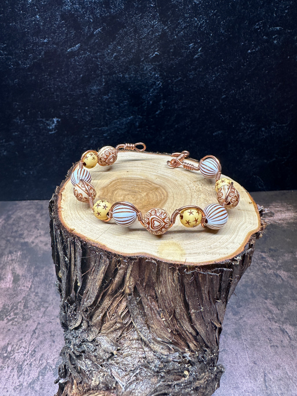 Celestial Copper Wire Bracelet