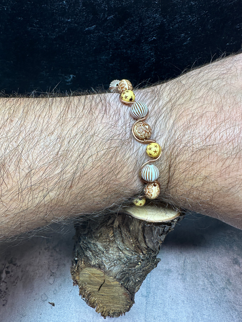 Celestial Copper Wire Bracelet