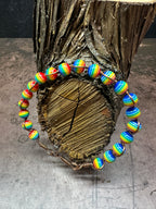 Colorful Rainbow Pride Copper Bracelet