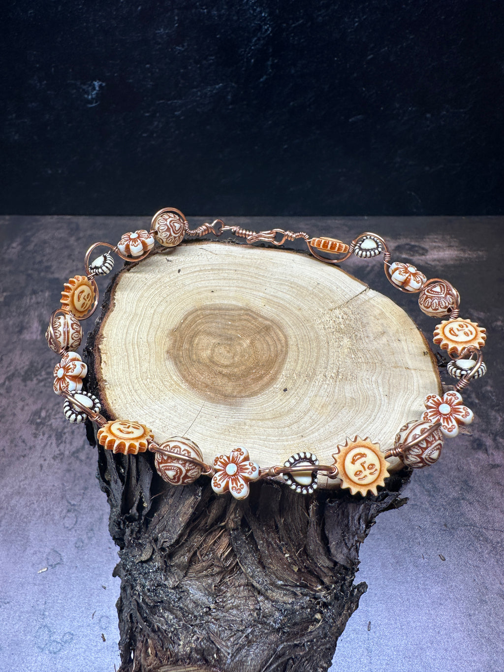 Celestial Copper Wire Bracelet