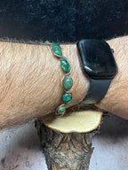 African Aventurine Copper Bracelet