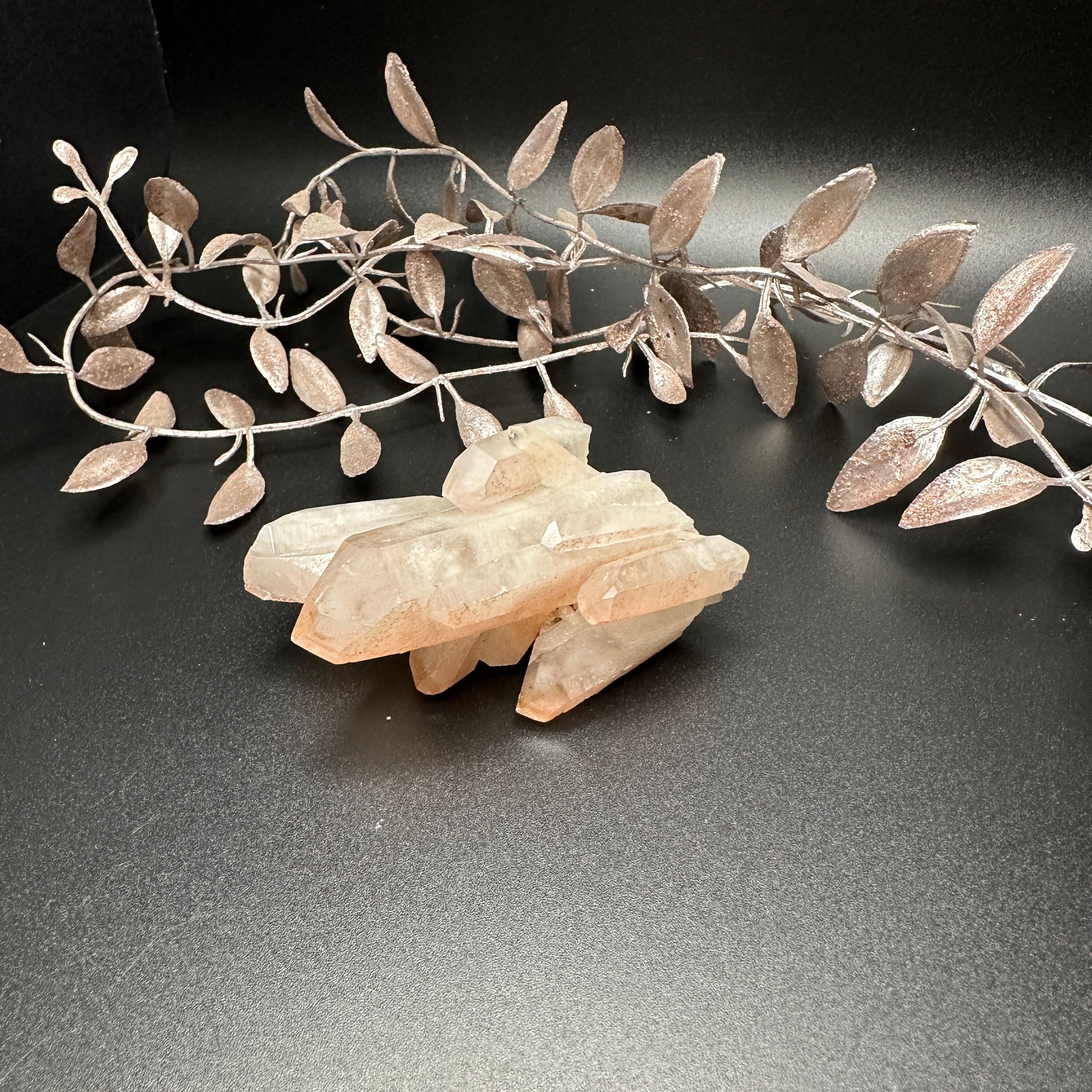 Pink Phantom Quartz Specimen