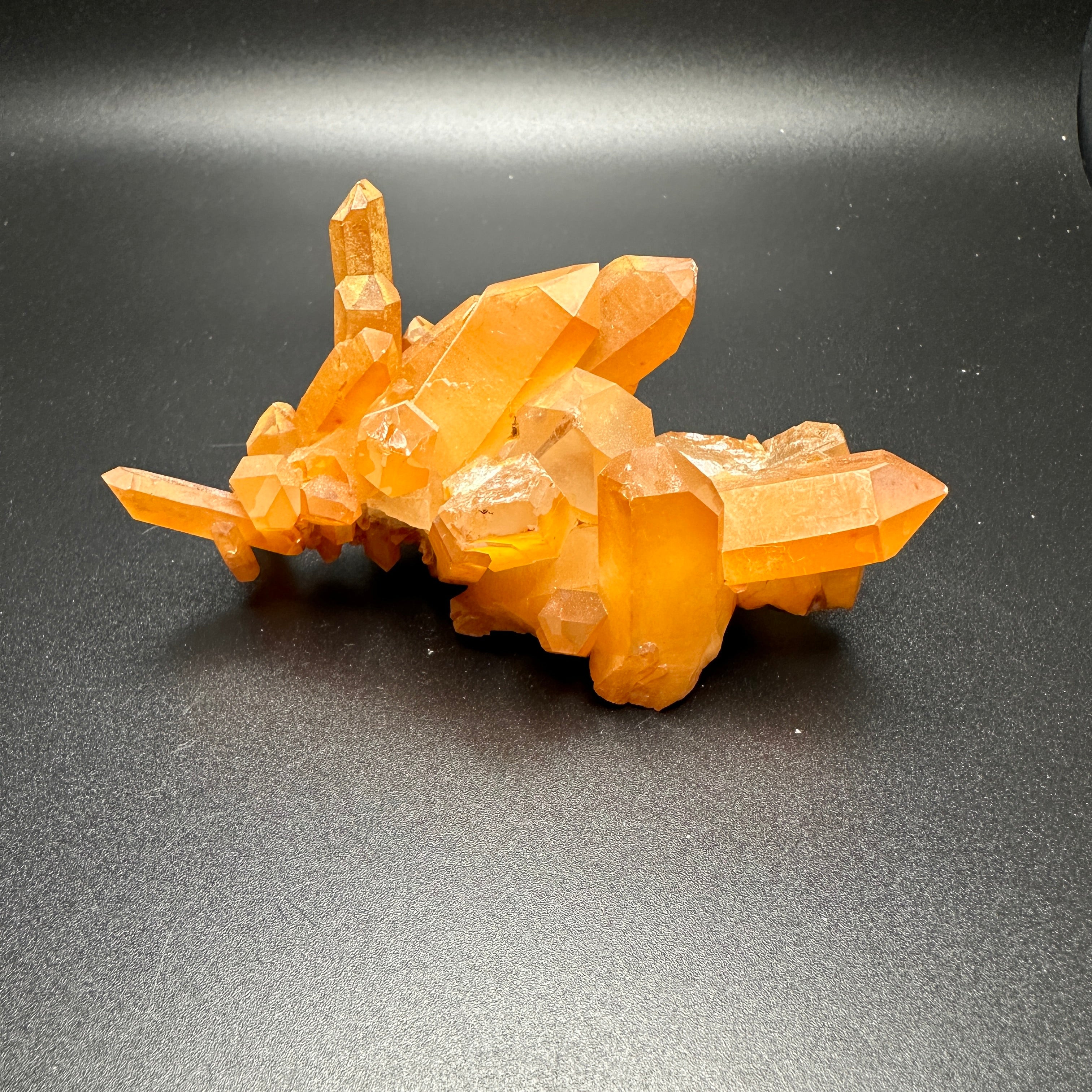 Tangerine Quartz Cluster