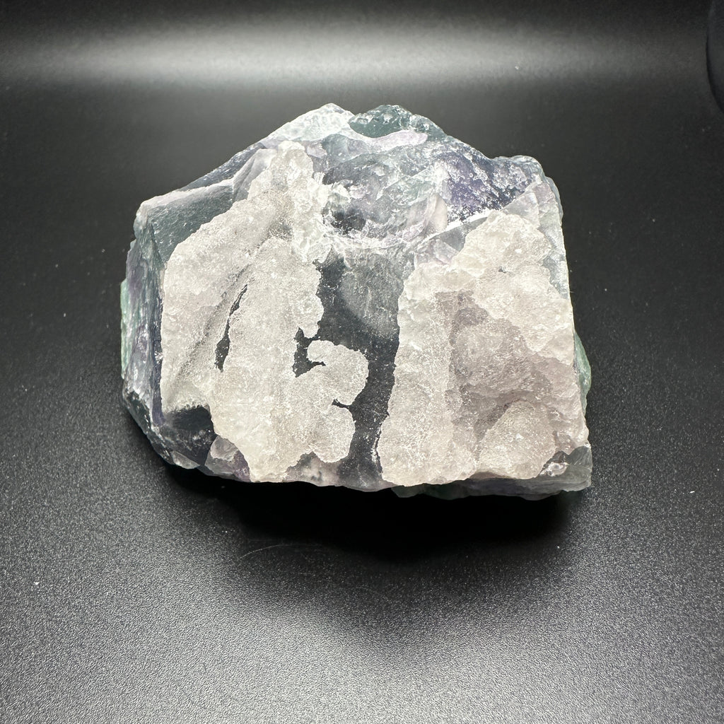 Raw Rainbow Sugar Fluorite Specimen