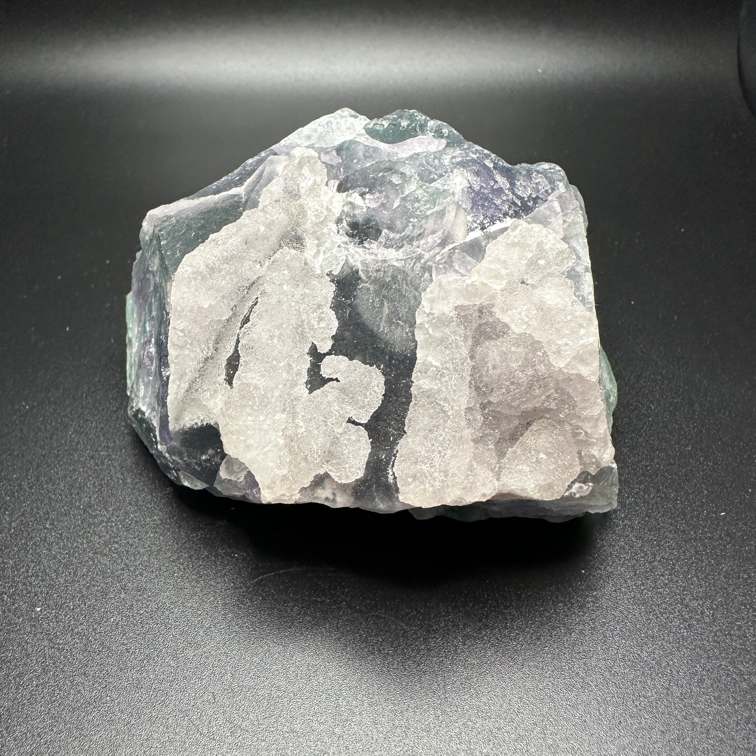 Raw Rainbow Sugar Fluorite Specimen