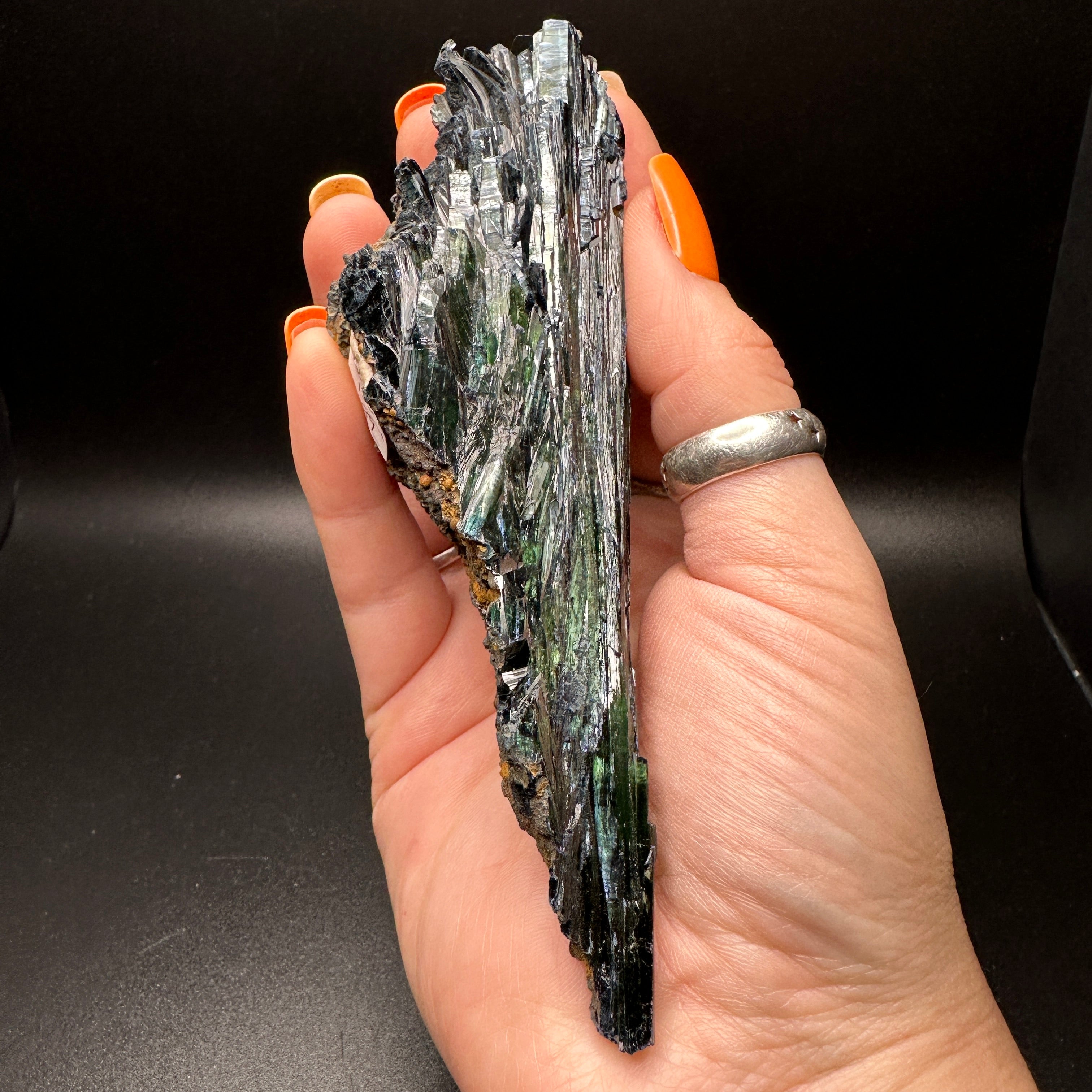 Vivianite Spear Mineral Specimen | Necromancer Stone