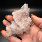 Rose Quartz Point Cluster Mineral Specimen