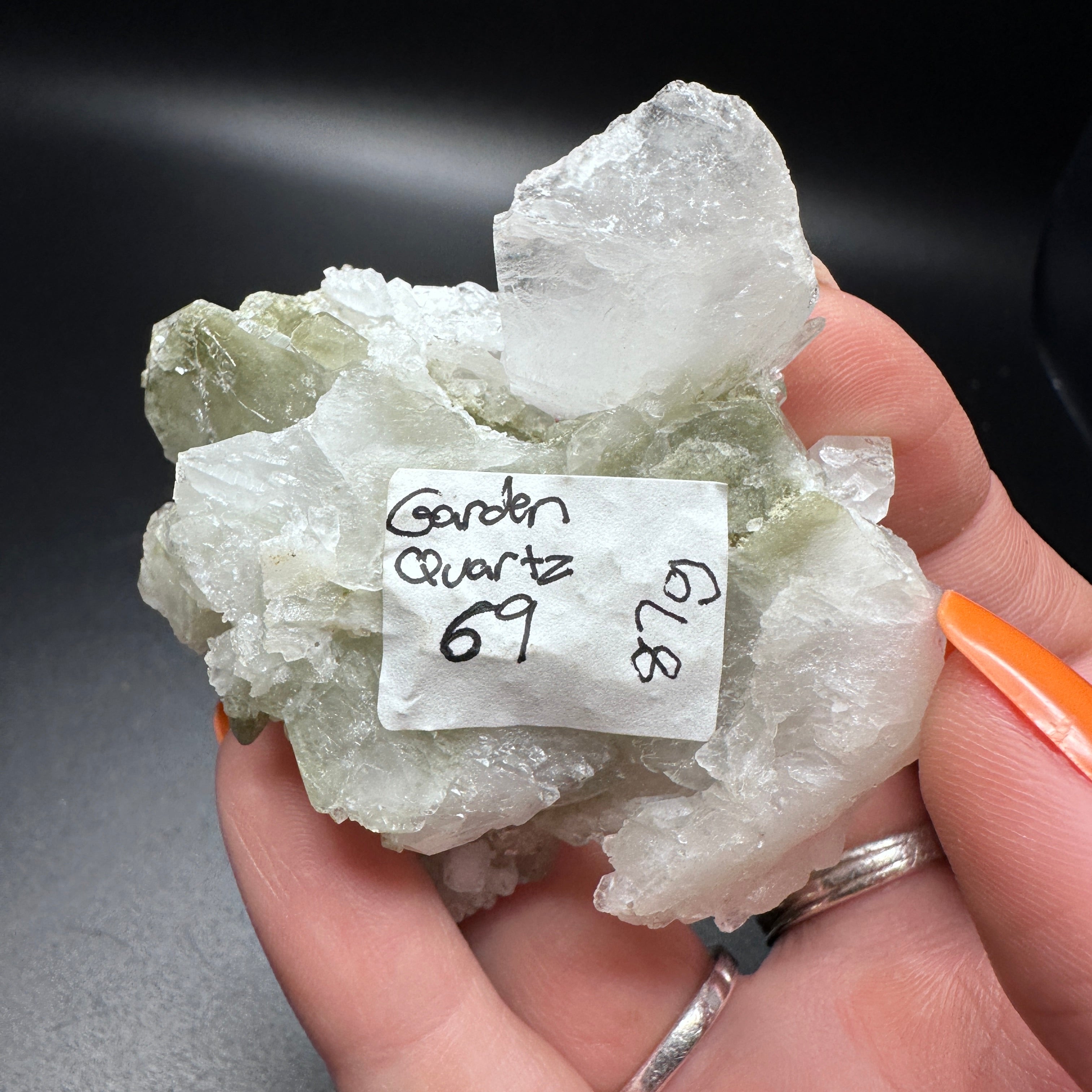 Garden Quartz Cluster Point