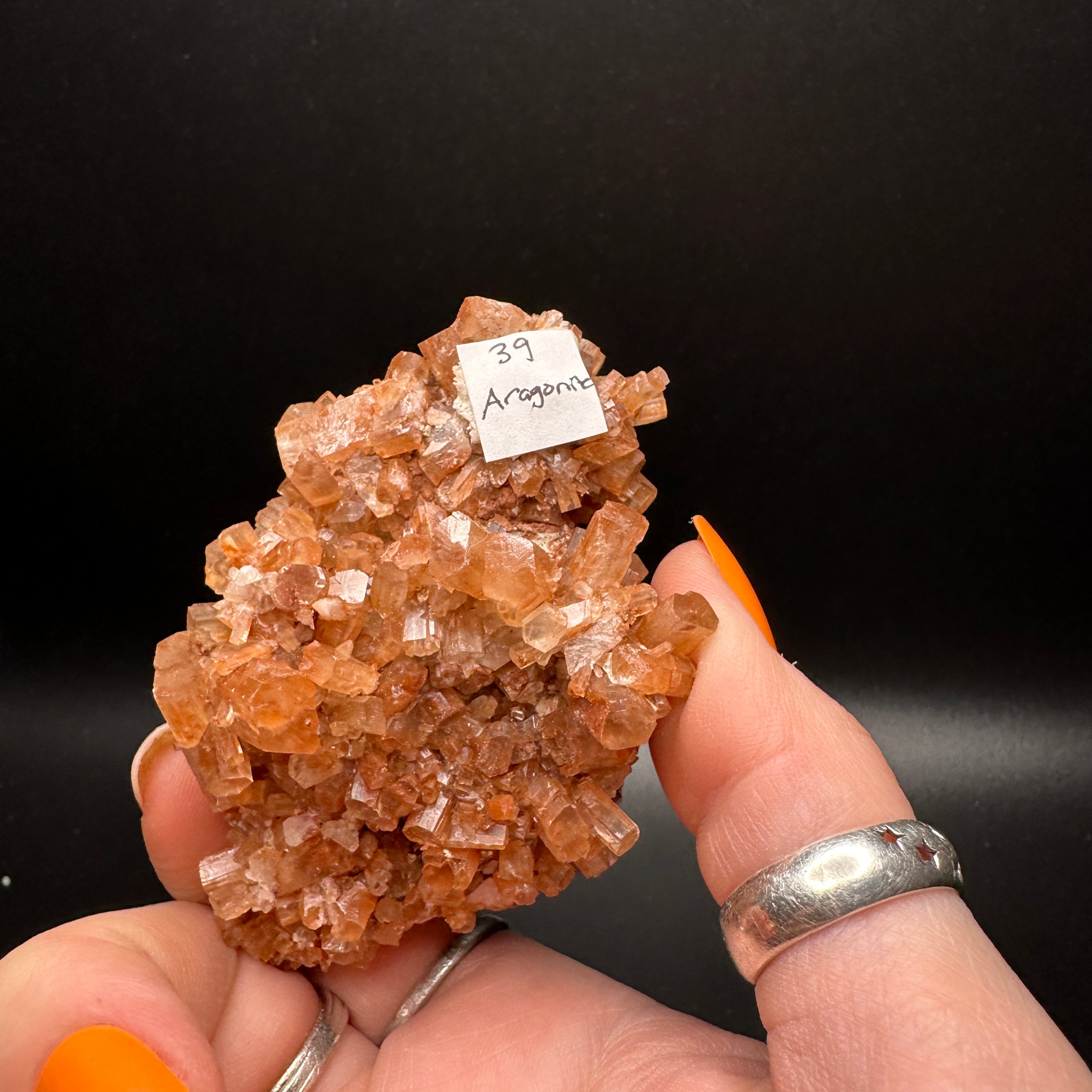 Aragonite Mineral Specimen Star Cluster