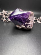 Amethyst Freeform Carved Point