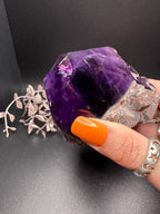 Amethyst Freeform Carved Point