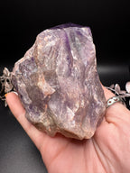 Amethyst Freeform Carved Point