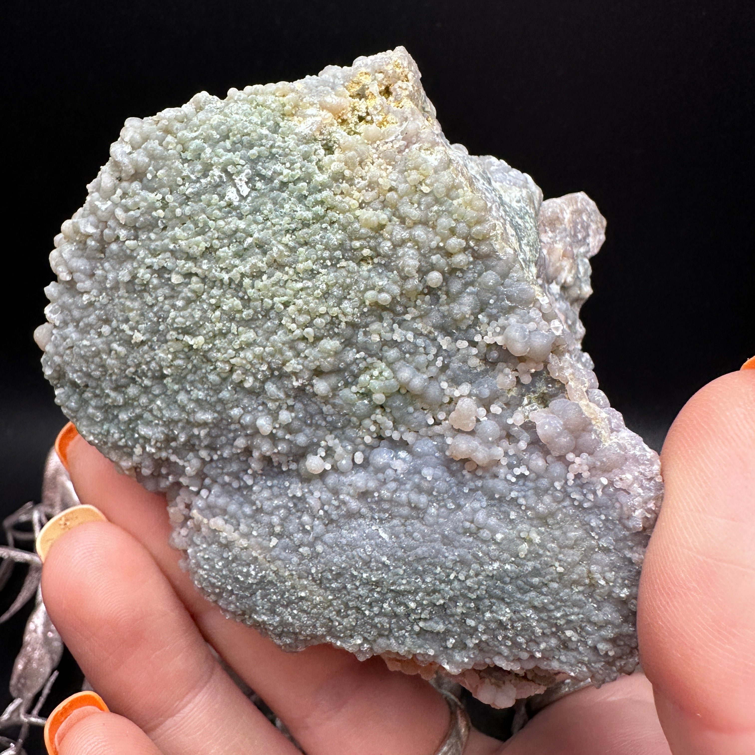 Raw Grape Agate Mineral Specimen