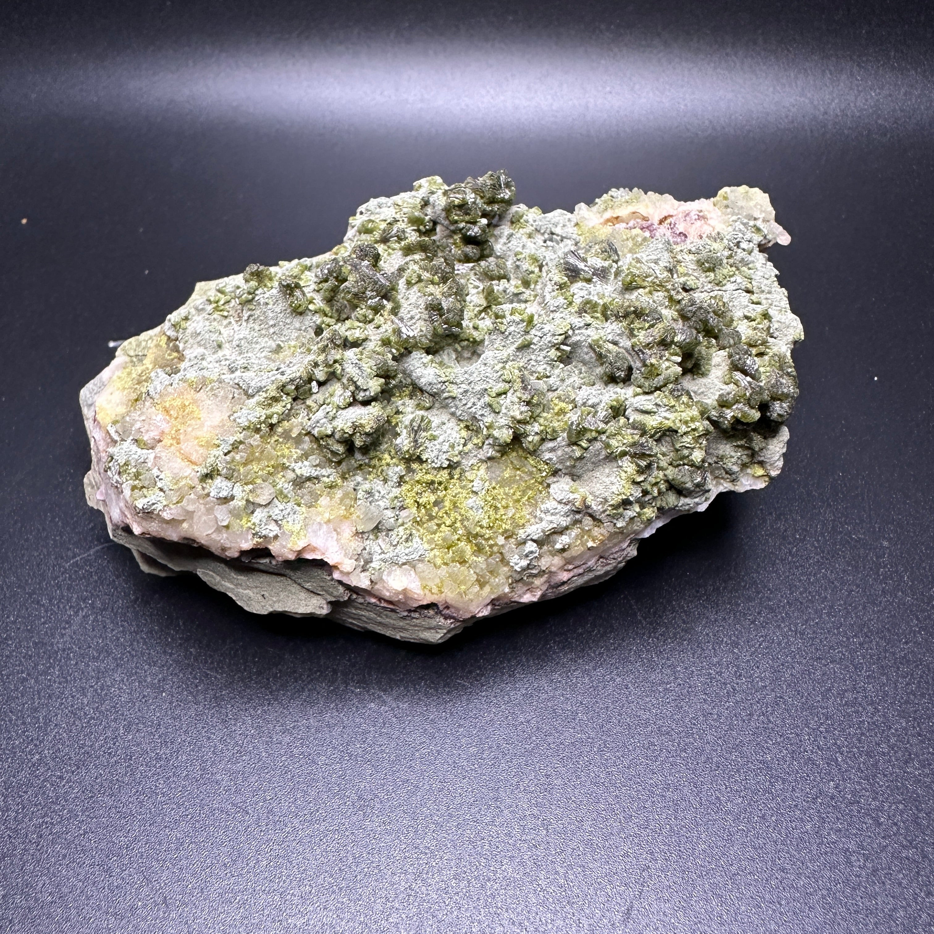 Raw Epidote Mineral Specimen