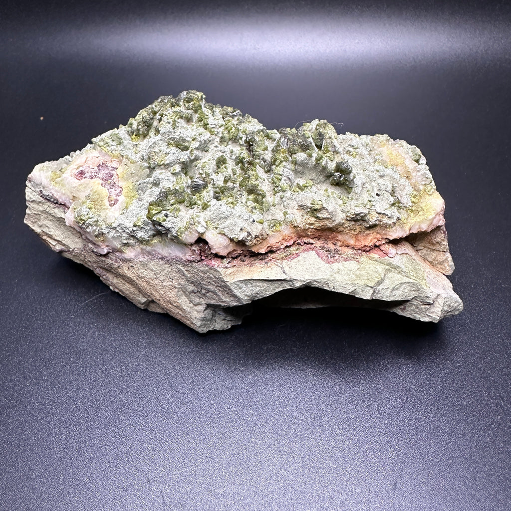 Raw Epidote Mineral Specimen
