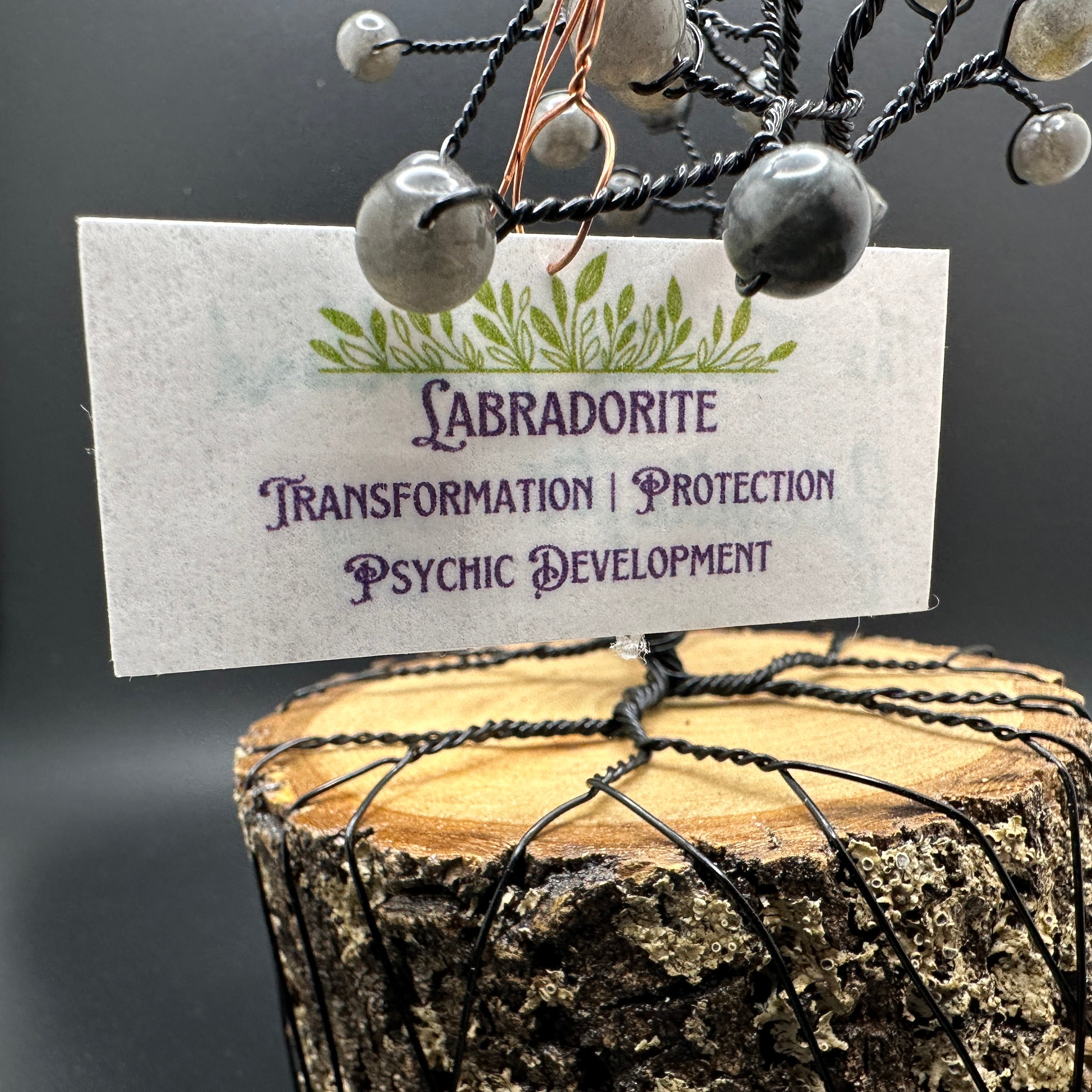 Labradorite Wire Tree Sculpture