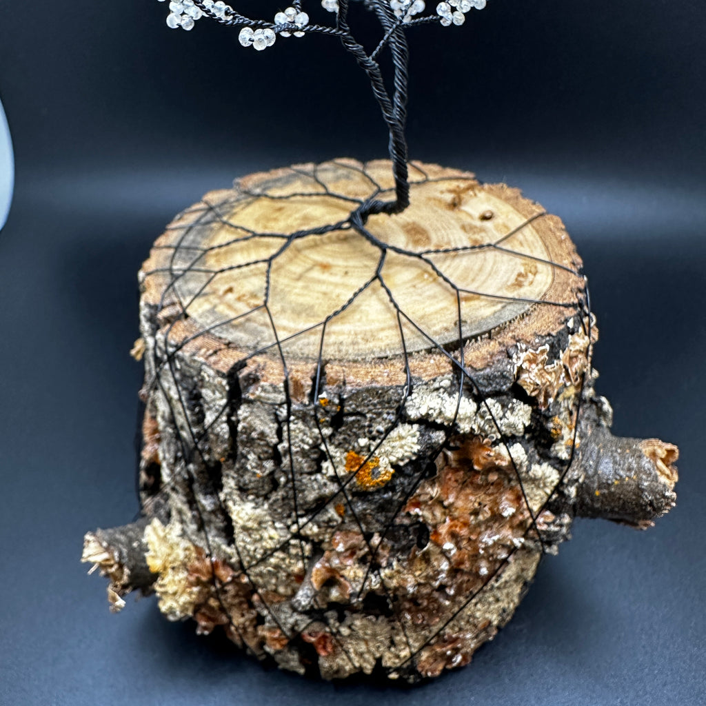 Topaz Wire Tree Sculpture