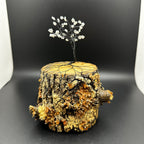 Topaz Wire Tree Sculpture