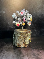 Candy Heart Wire Tree Sculpture