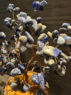 Atlas - Sodalite Wire Tree Sculpture