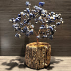 Atlas - Sodalite Wire Tree Sculpture
