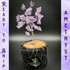 Amethyst Wire Tree