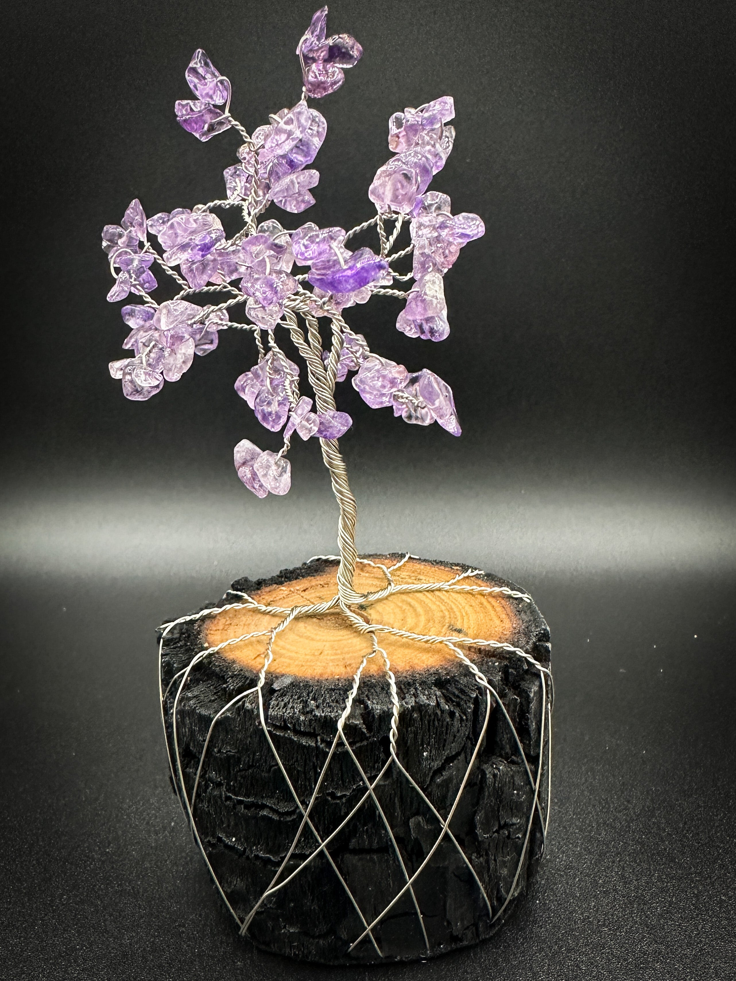 Amethyst Wire Tree