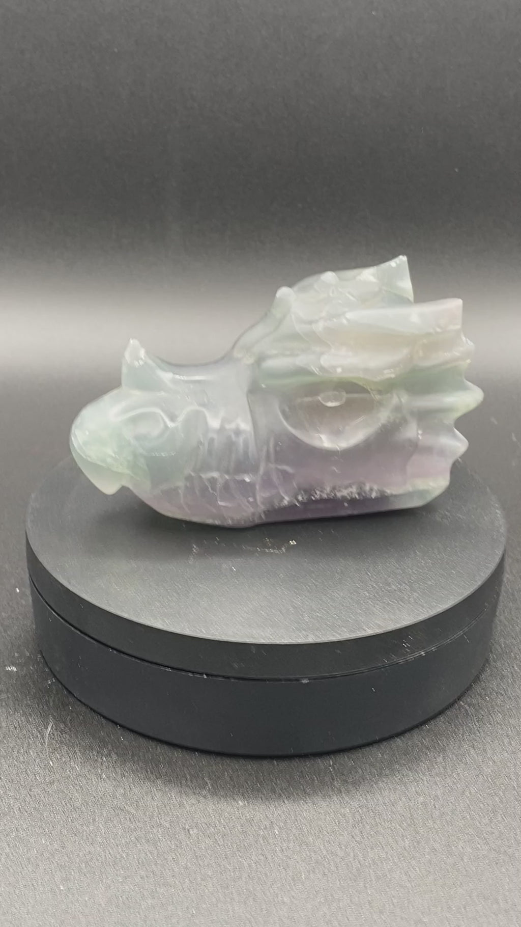 Fluorite Dragon Head
