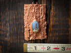 Dendritic Agate Copper Electroformed Live Oak Necklace