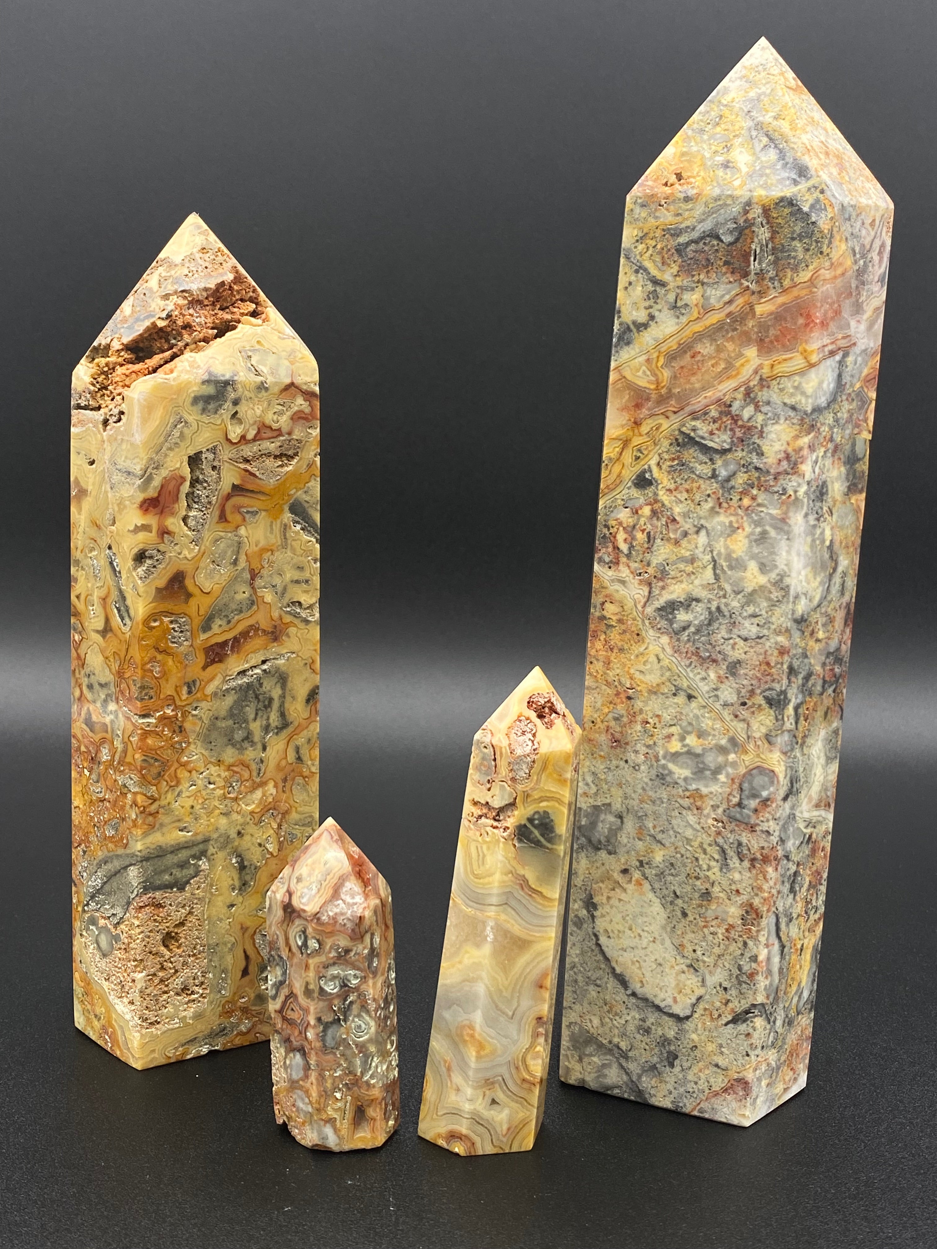 Crazy Lace Agate Towers
