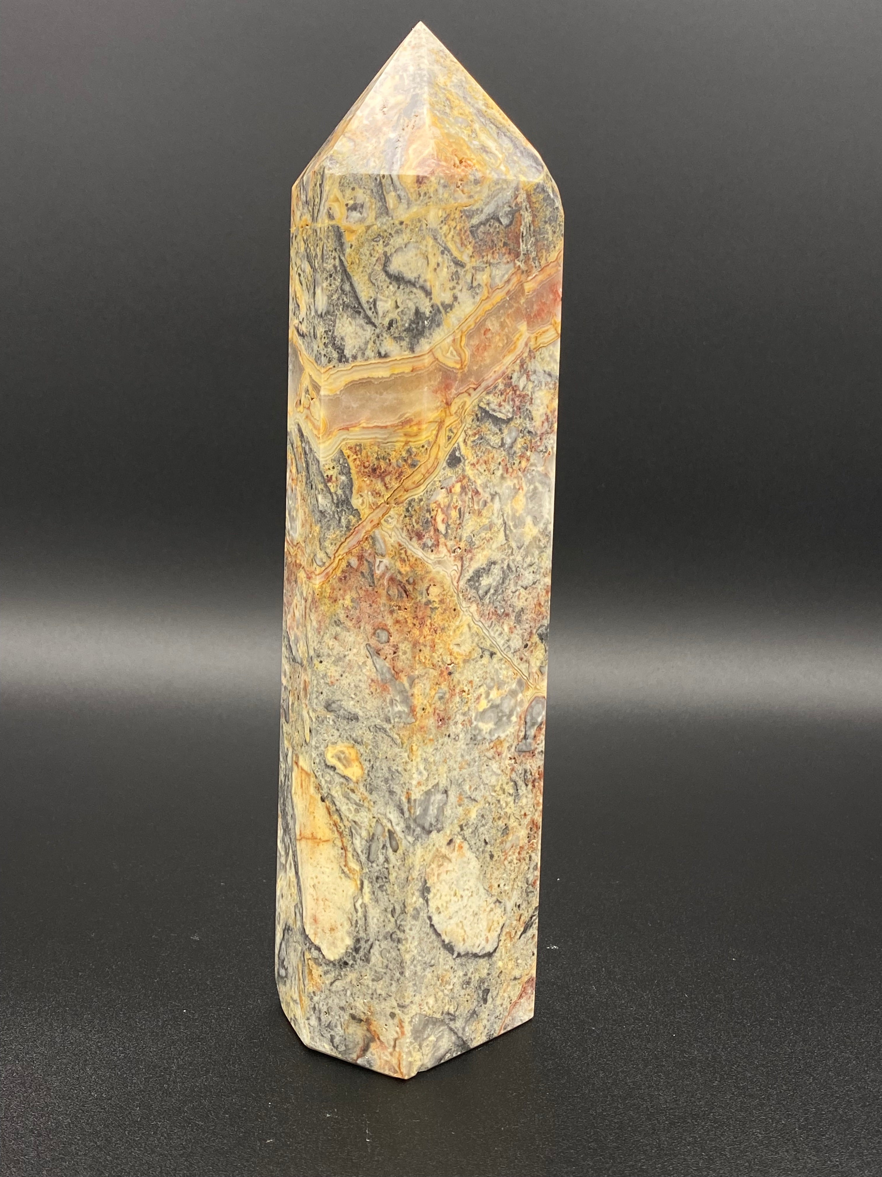 Crazy Lace Agate Towers