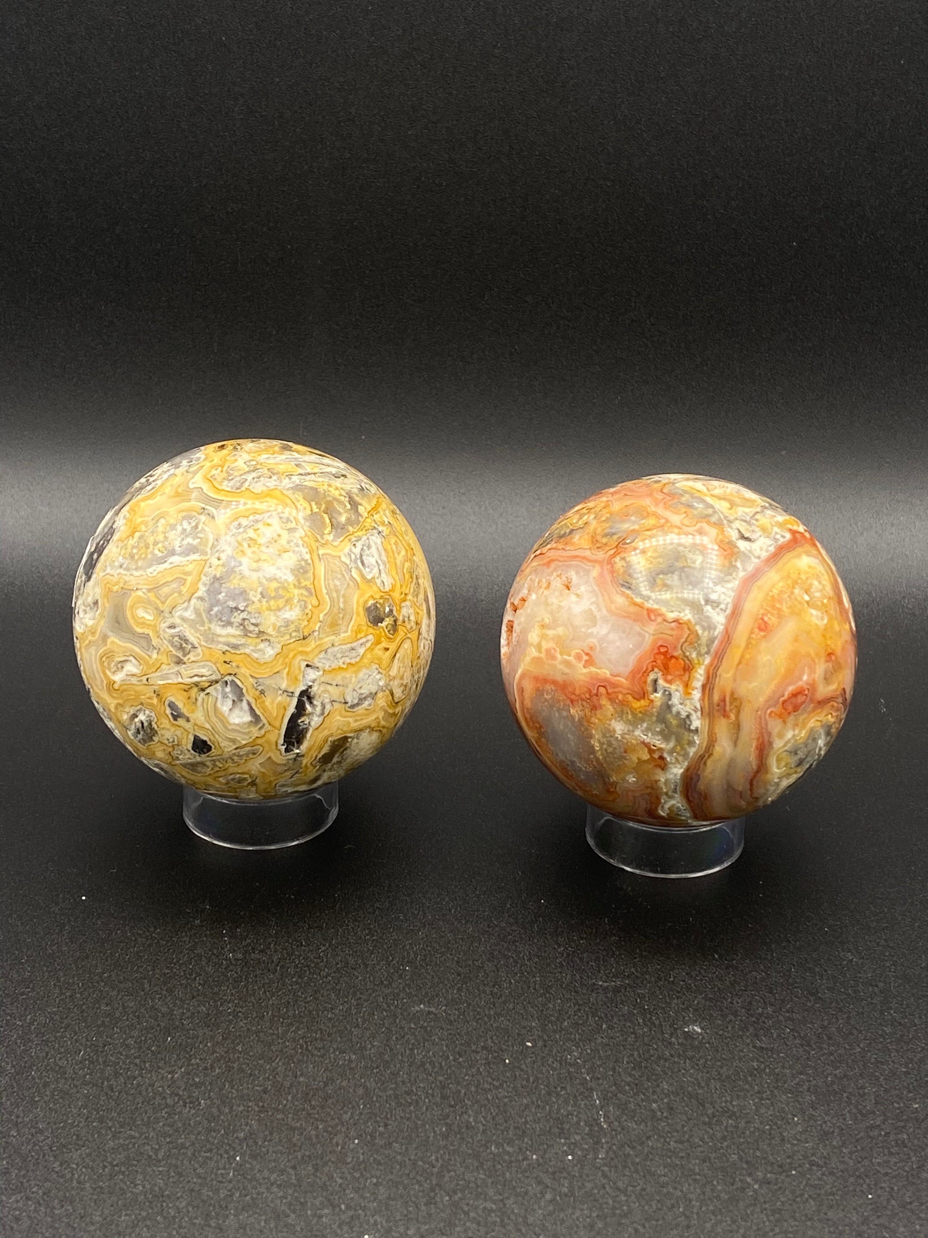 Crazy Lace Agate Sphere