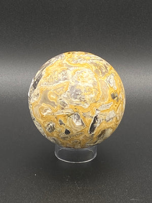 Open image in slideshow, Crazy Lace Agate Sphere
