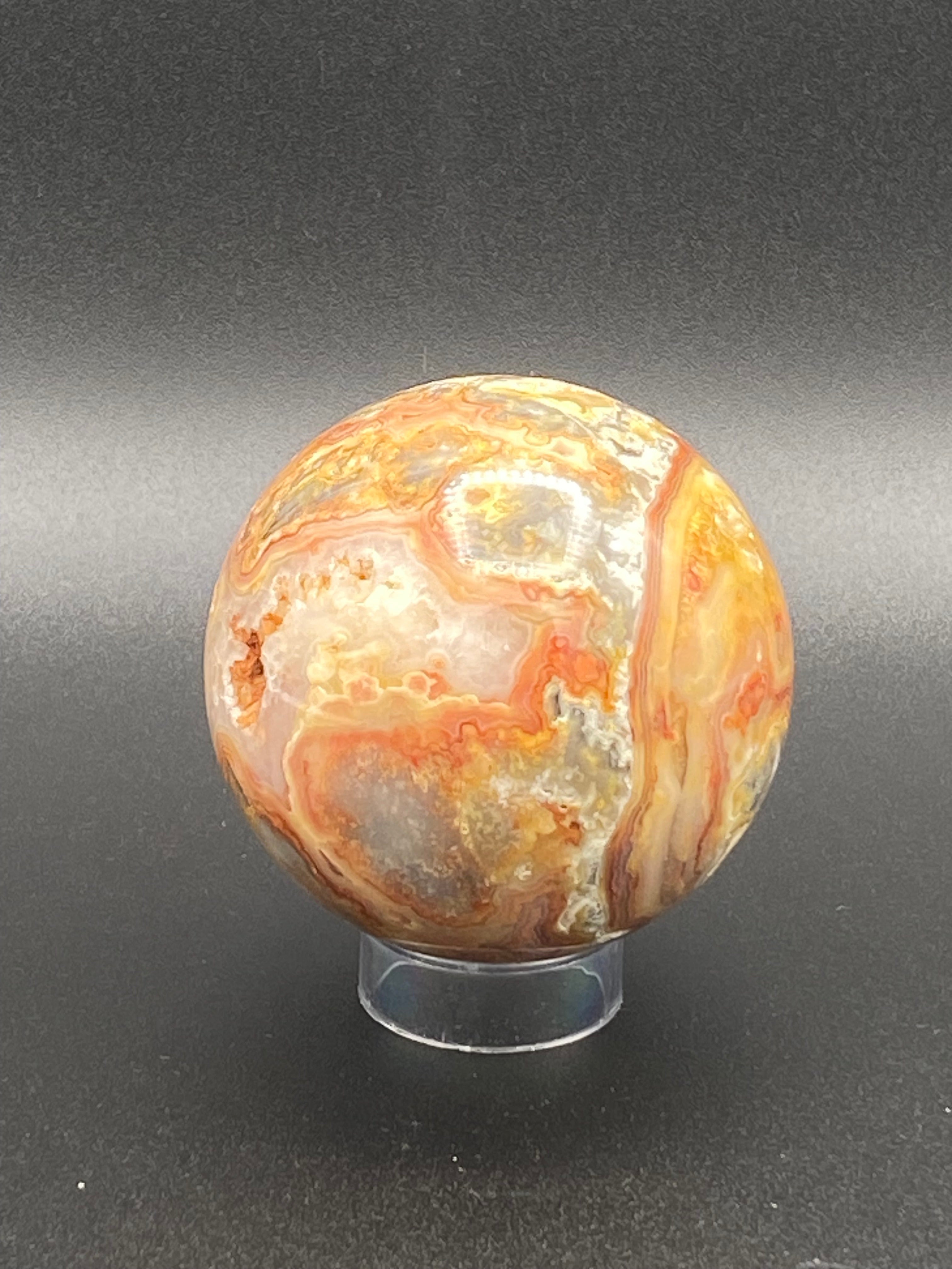 Crazy Lace Agate Sphere
