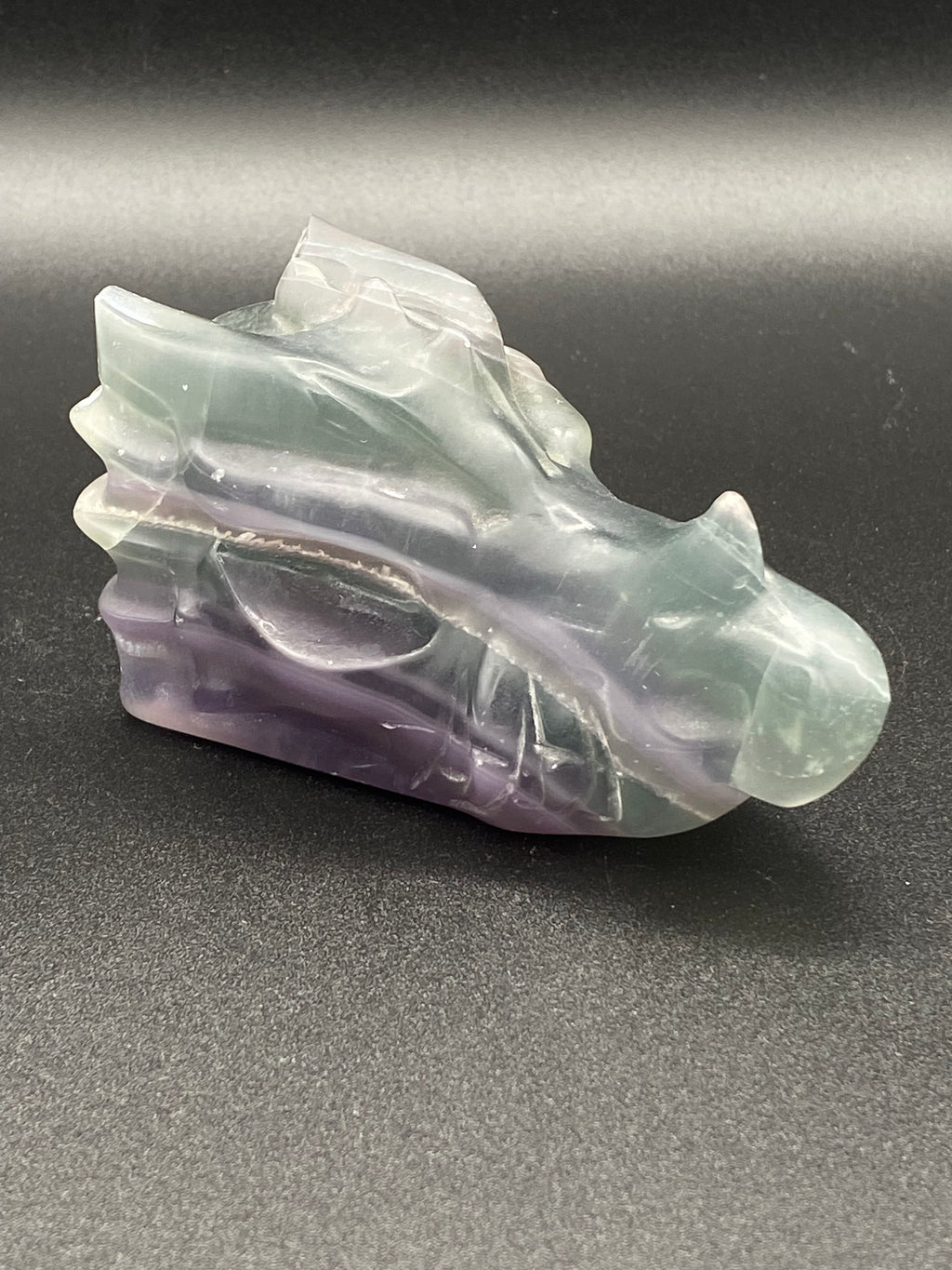 Fluorite Dragon Head