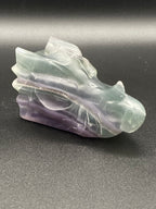 Fluorite Dragon Head