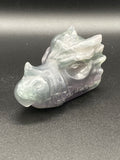 Fluorite Dragon Head