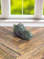 Fluorite Dragon Head