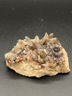 Garnet and Quartz Cluster