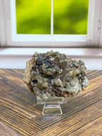 Garnet and Quartz Cluster