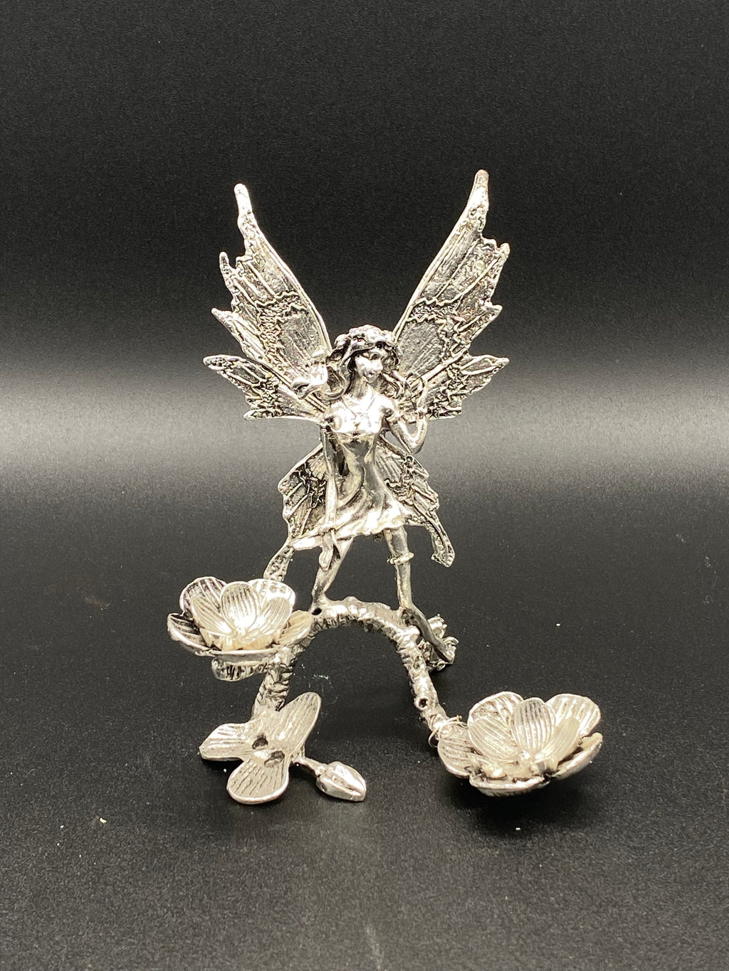Silver Fairy Sphere Holder