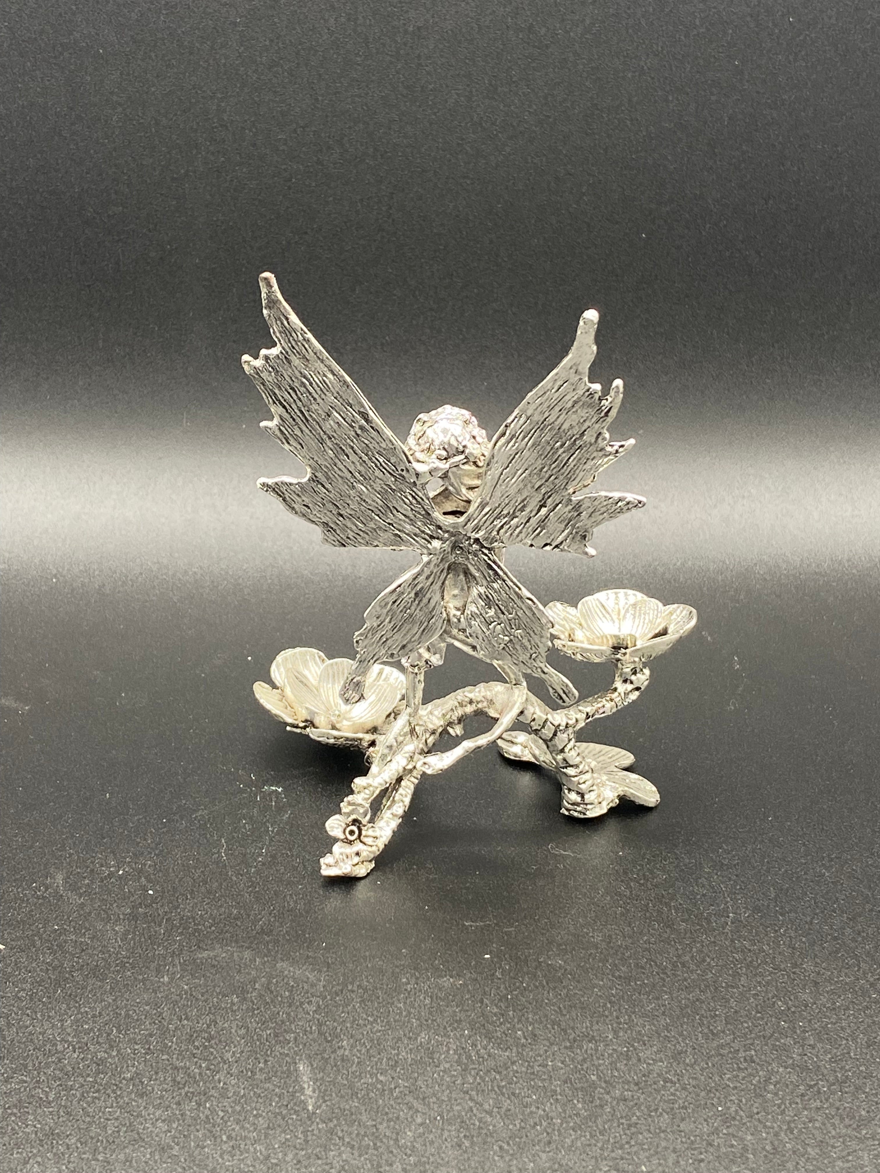 Silver Fairy Sphere Holder