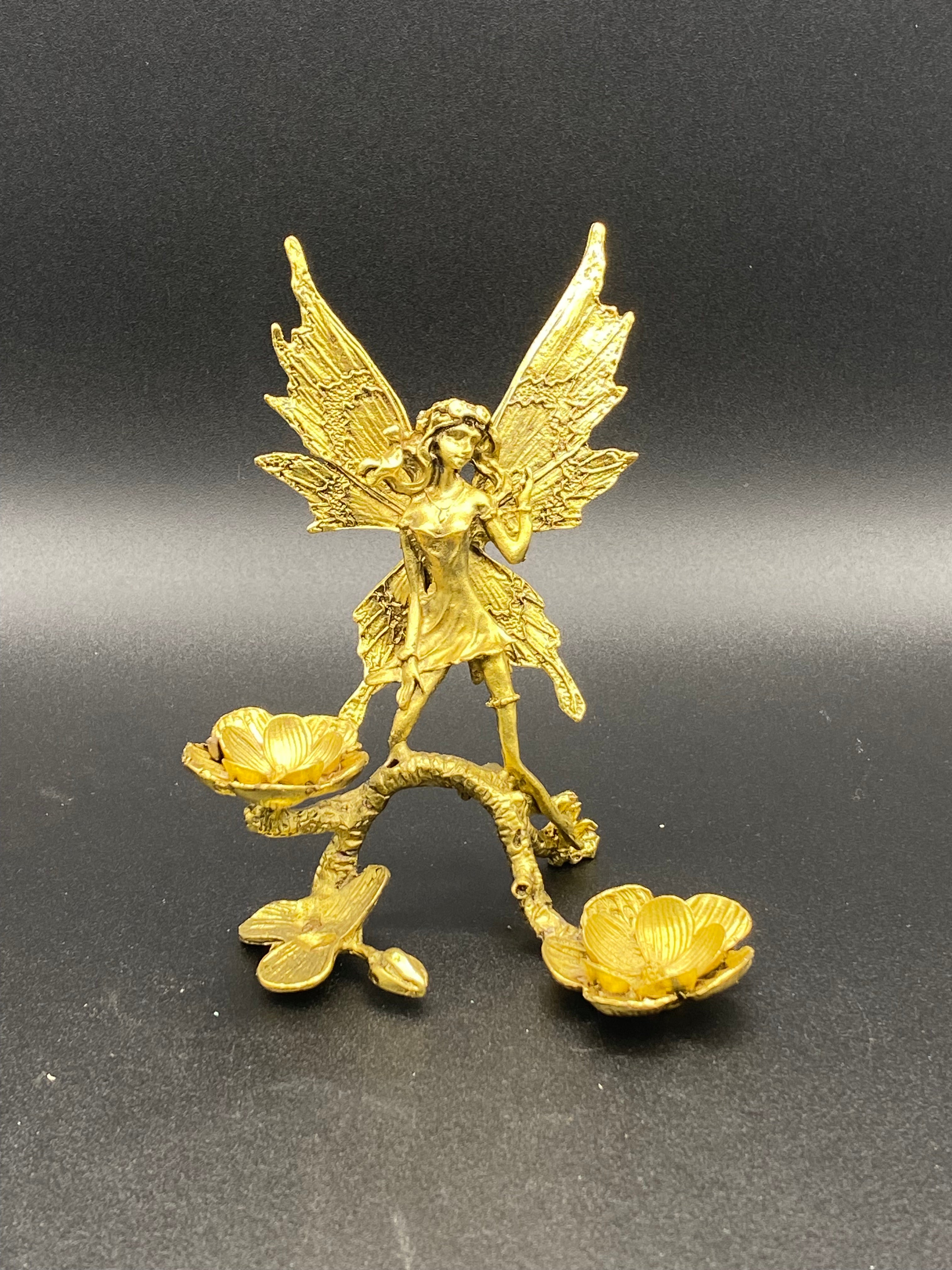 Golden Fairy Sphere Holder